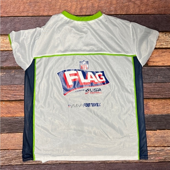 Seattle Seahawks NFL Flag Football Reversible Jersey Mens - Picture 5 of 6